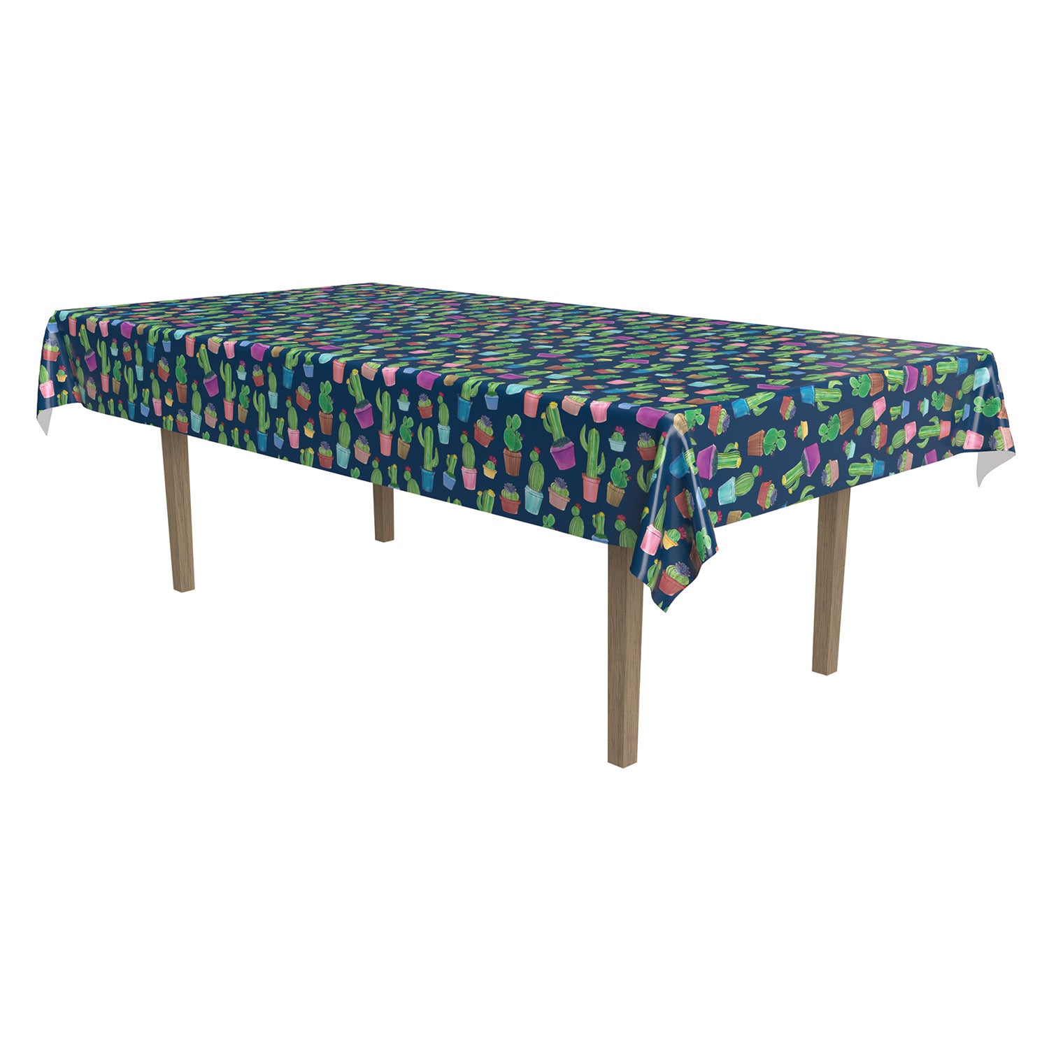 Cactus and Llama Cactus Tablecover