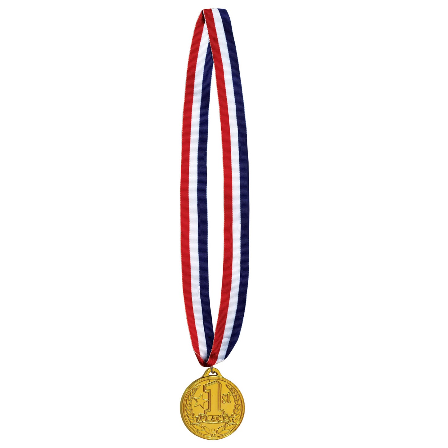 Sports 1st Place Medal w Ribbon