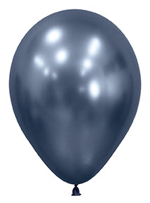 11 inch Sempertex Reflex Galaxy Blue Latex Balloons 50ct - Toy World Inc