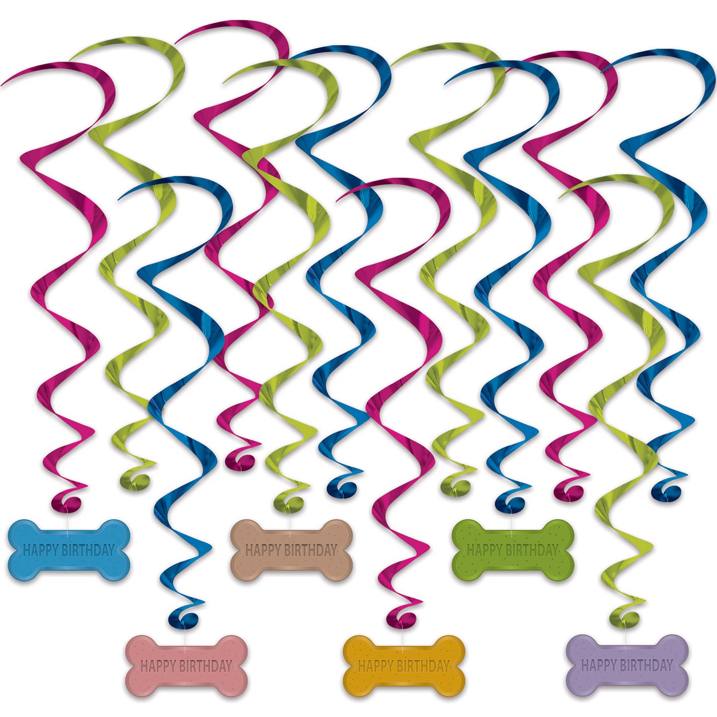Pets Dog Birthday Whirls
