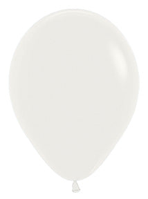 11 inch Sempertex Deluxe Almond White Latex Balloons 25ct