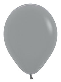 11 inch Sempertex Deluxe Urban Grey Latex Balloons 25ct