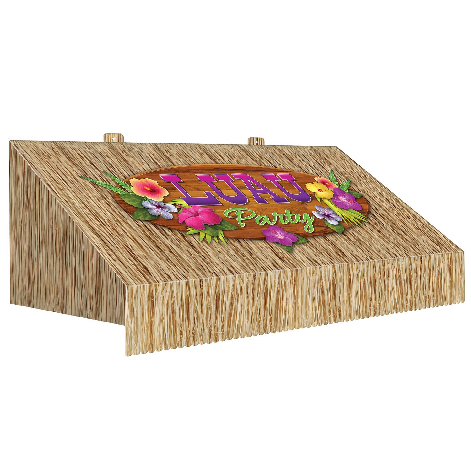 Luau 3-D Tiki Bar Awning Wall Decoration
