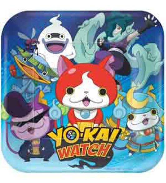 Yokai Watch Plate (S) 8ct