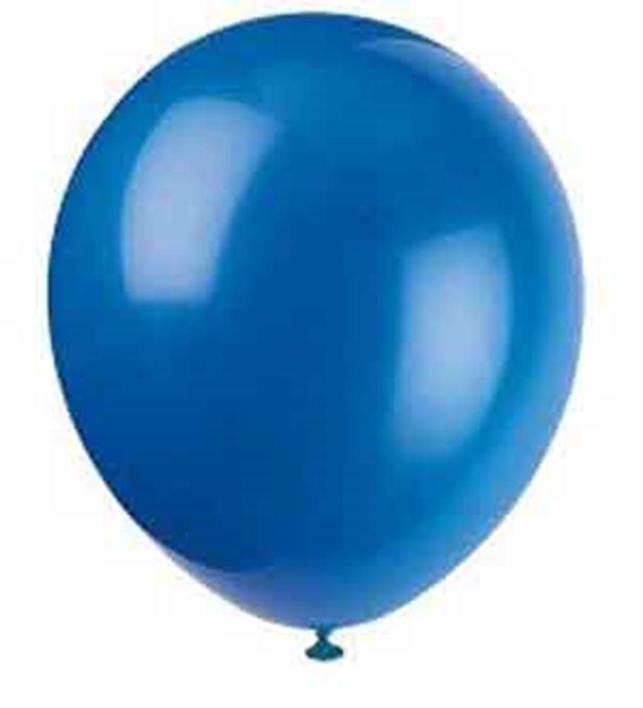 Royal Blue 12 inch Latex Balloons 10ct