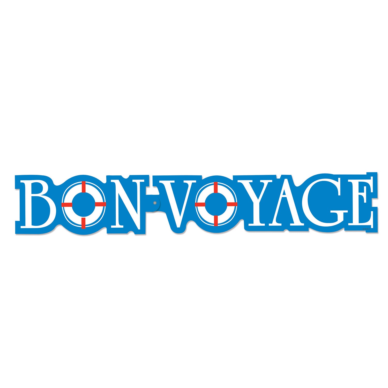 Nautical Bon Voyage Streamer