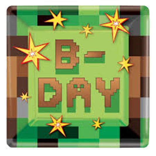 Plato de fiesta TNT (L) 8ct