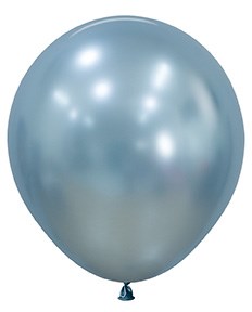 18 inch Sempertex Silk Arctic Blue Latex Balloons 25ct