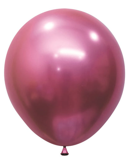 18 inch Sempertex Reflex Fuchsia Latex 15ct