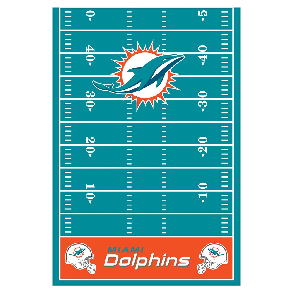 Mantel de papel Miami Dolphins