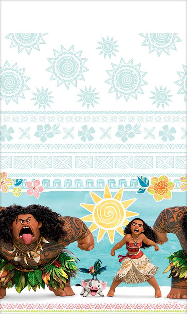 Disney Moana Tablecover 54 inch x 96 inch 1ct