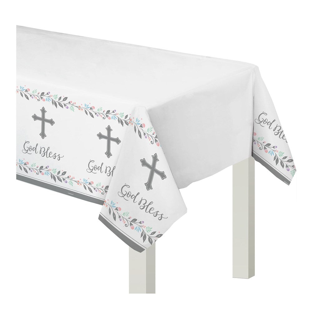 Holy Day Plastic Table Cover 54 inch x 102 inch 1ct – Toy World Inc