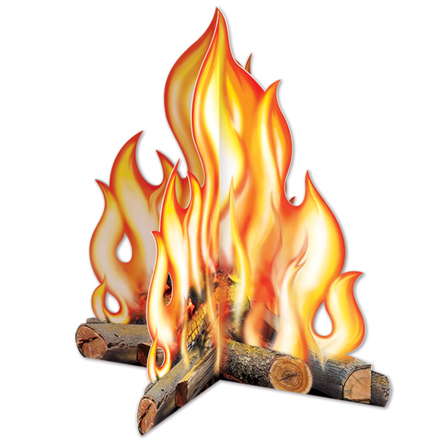 Western Campfire 3D Centerpiece