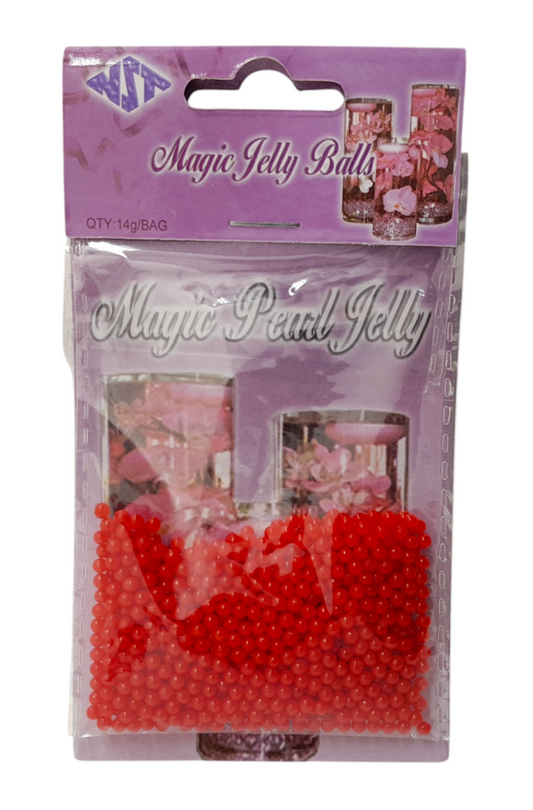 Crystal Jelly Ball (M) - Red
