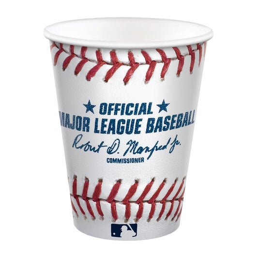 MLB Rawlings 9oz Vaso de papel 8ct