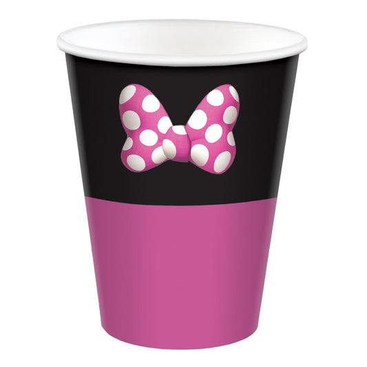 Disney Minnie Mouse Forever Paper Cups 9 ounce 8ct