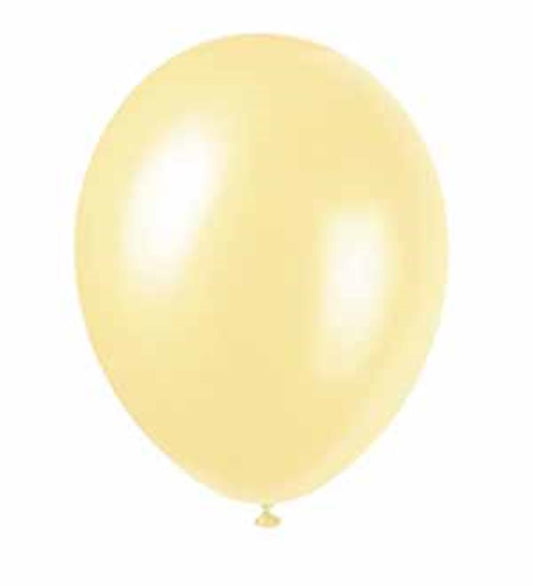 Globo 12in - Marfil Perla 100ct