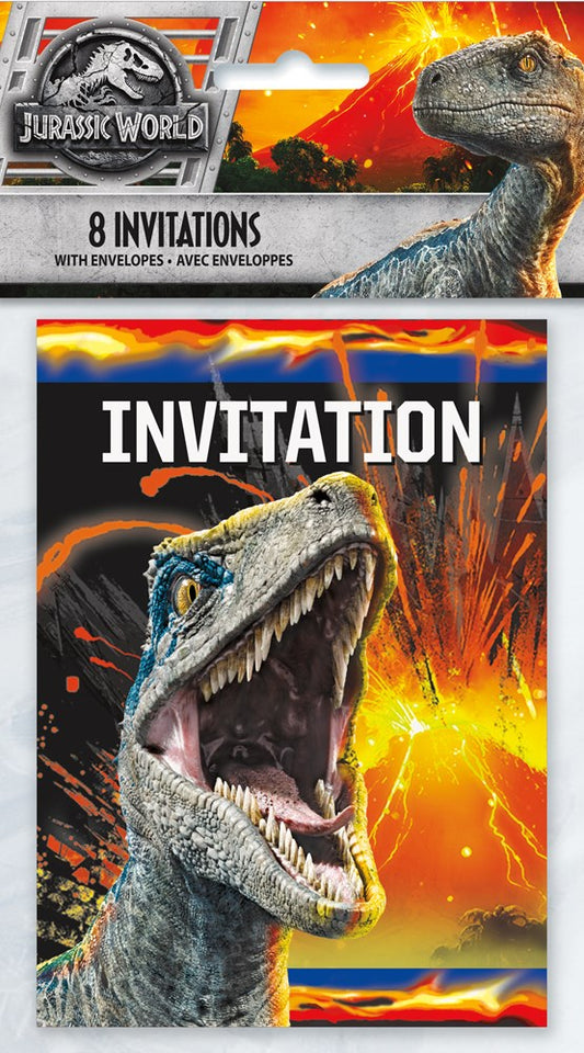 T-Rex Invitación 8ct