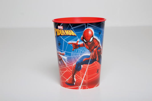 Vaso Plástico Spiderman 16Oz