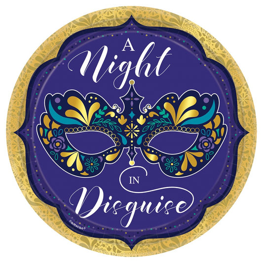 Night in Disguise Metallic Plate (XL) 8ct