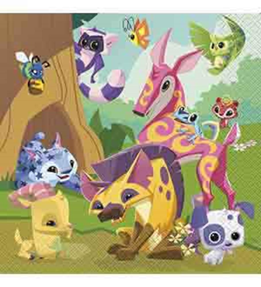 Animal Jam Napkin (L) 16ct