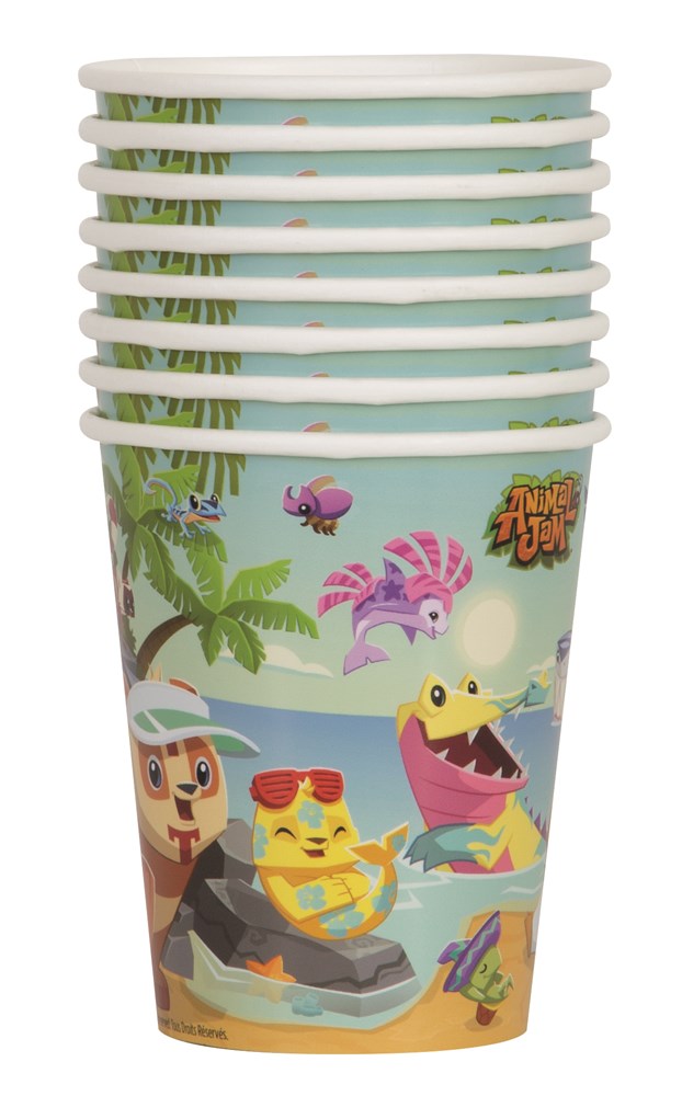 Animal Jam Cup 9oz 8ct