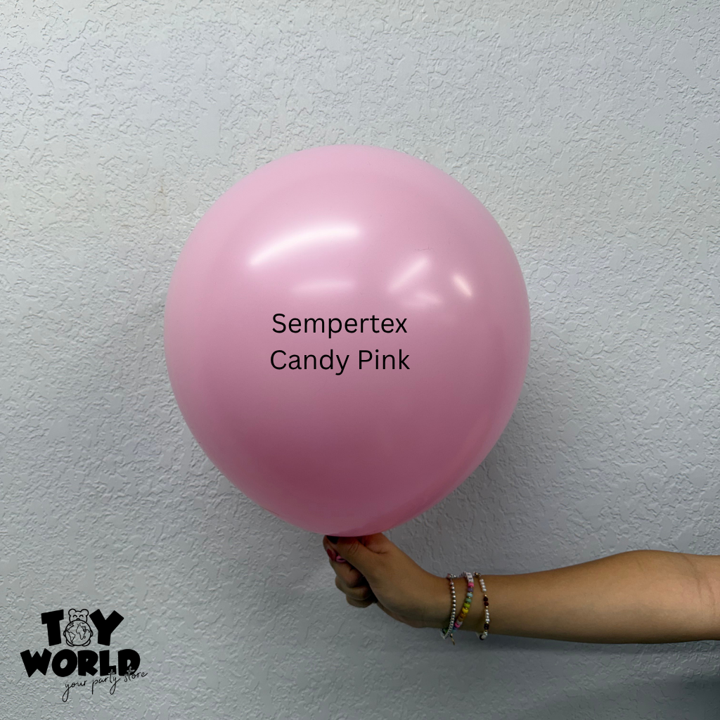 24 inch Sempertex Deluxe Candy Pink 3ct