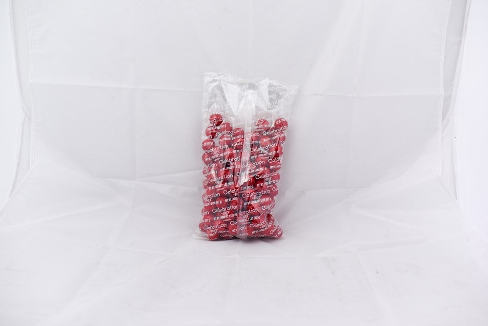 Bolsa roja de 2 libras de Gumballs