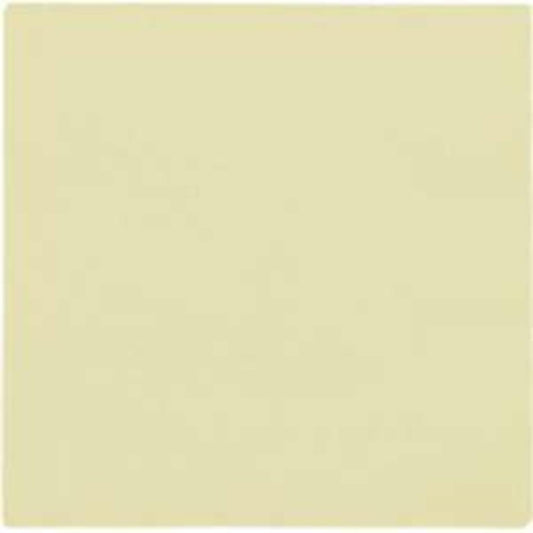 Square ivory paper napkin with a smooth texture and clean edges.
