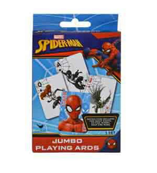 Juego de cartas Spiderman Jumbo 5.75x3.5x.75