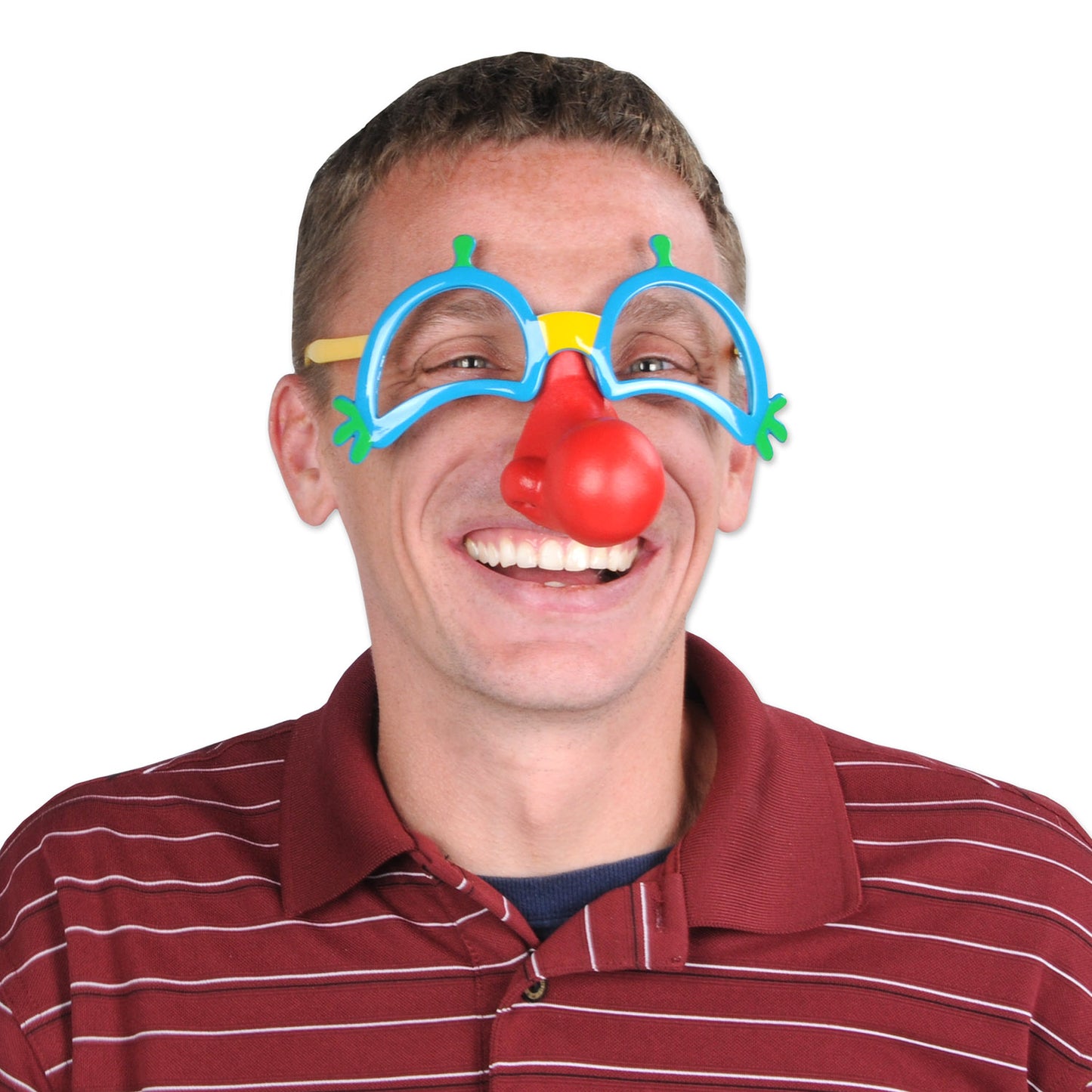 Circus Clown Glasses and Nose