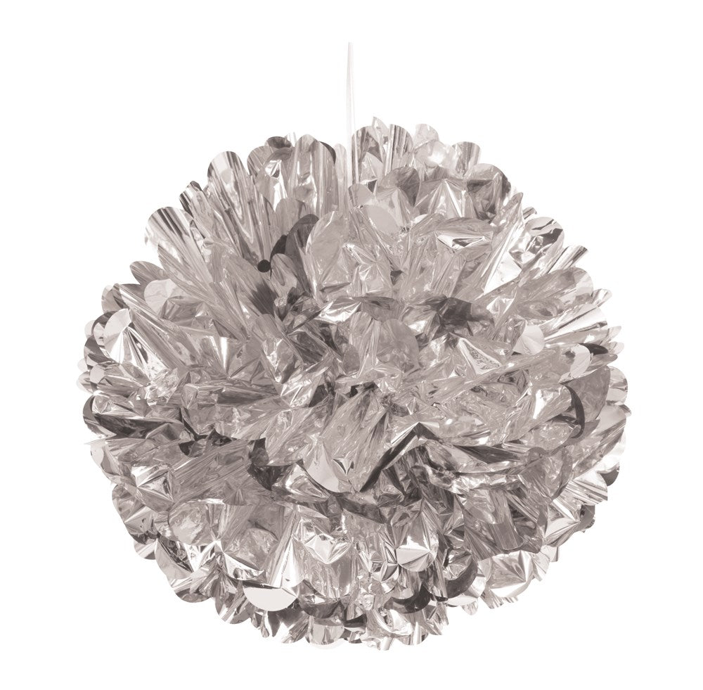 Puff Foil Deco 16 inch Silver