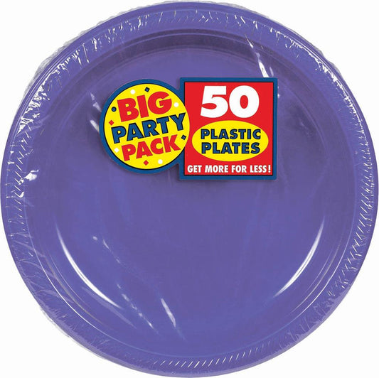 New Purple Plate 10.25 inch  50ct