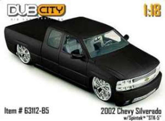 18 scale model with chrome rims and detailed interior.