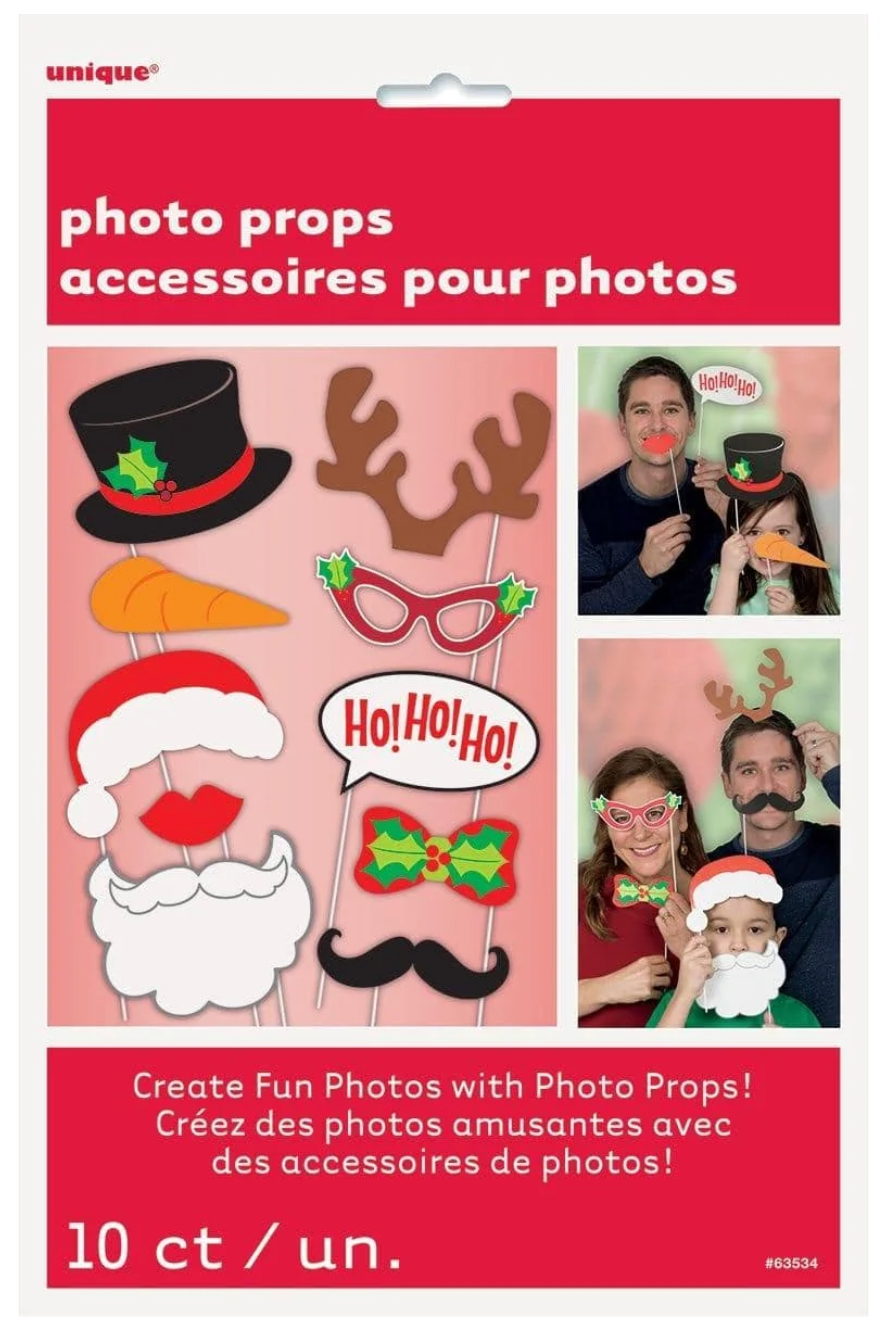 Christmas Photo Props 10ct