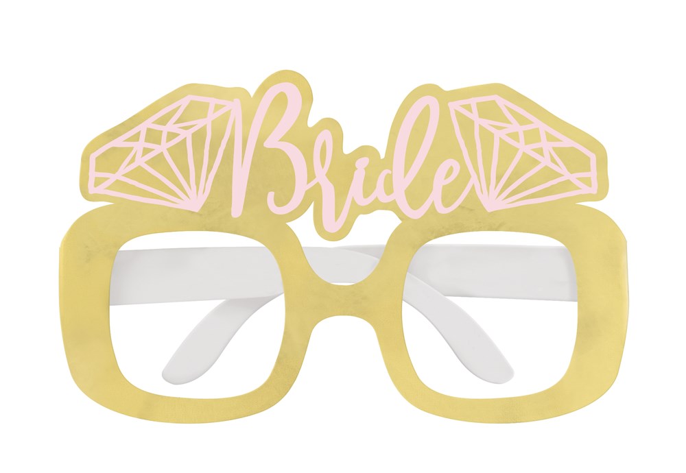 Foil Bachelorette Party Glasses 4ct