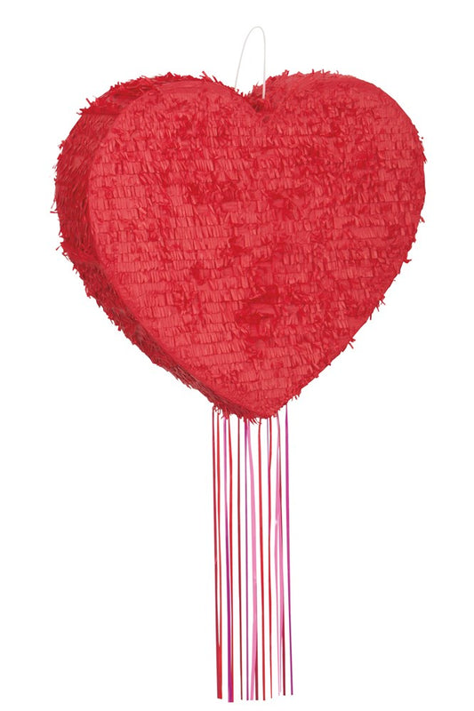 Heart Shaped Pull Pinata