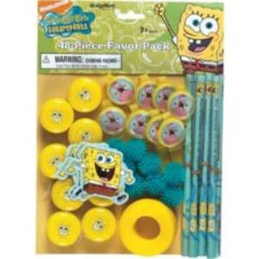 Bob Esponja Favor Pack 48ct