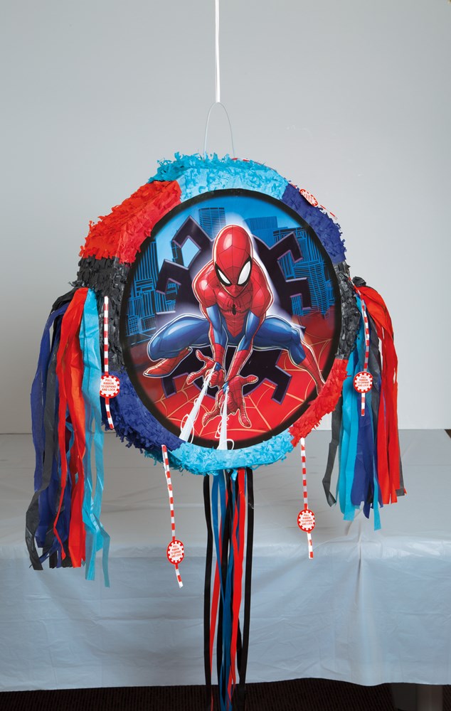 Piñata de Spiderman plegable