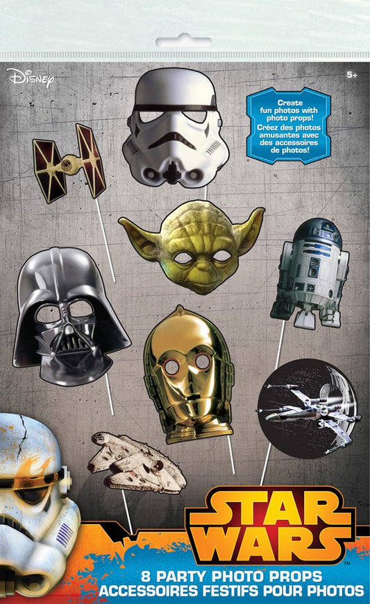 Star Wars Photo Booth Props, 8ct