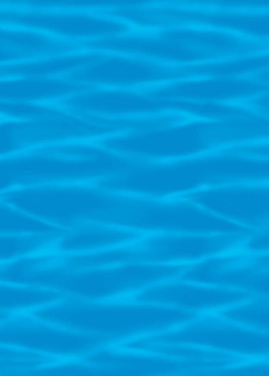 Ambientadores de escena azul océano 4 pies x 40 pies