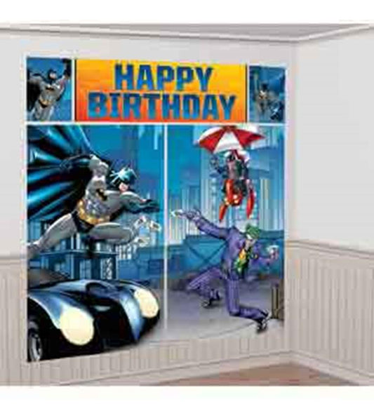 Decoración de pared de Batman, 5 unidades