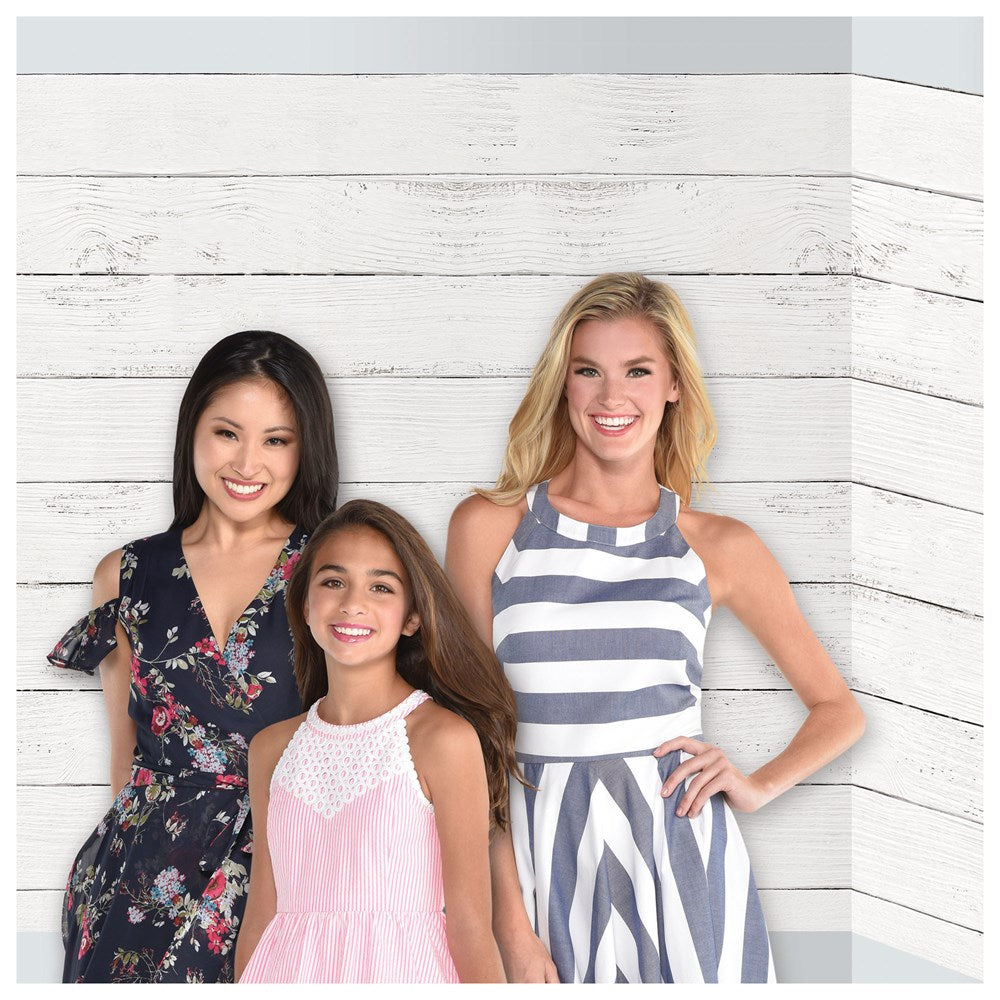 Rollo de Fotos Madera Blanca 1ct