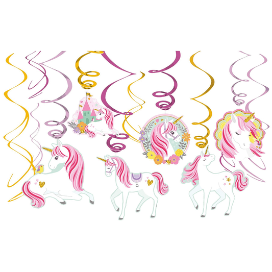 Unicornio Mágico Remolino 12ct