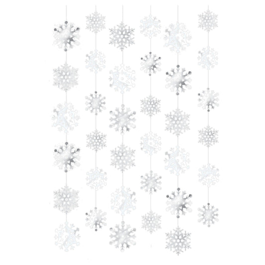 Christmas Snowflake String Decor