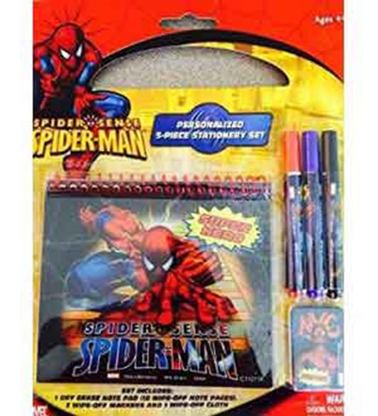 Juego de papelería Spiderman 5ct