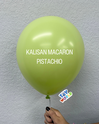 12 inch Kalisan Macaron Pistachio 100ct