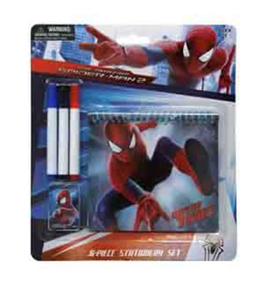 Amazing Spiderman Juego de papelería de 5 piezas