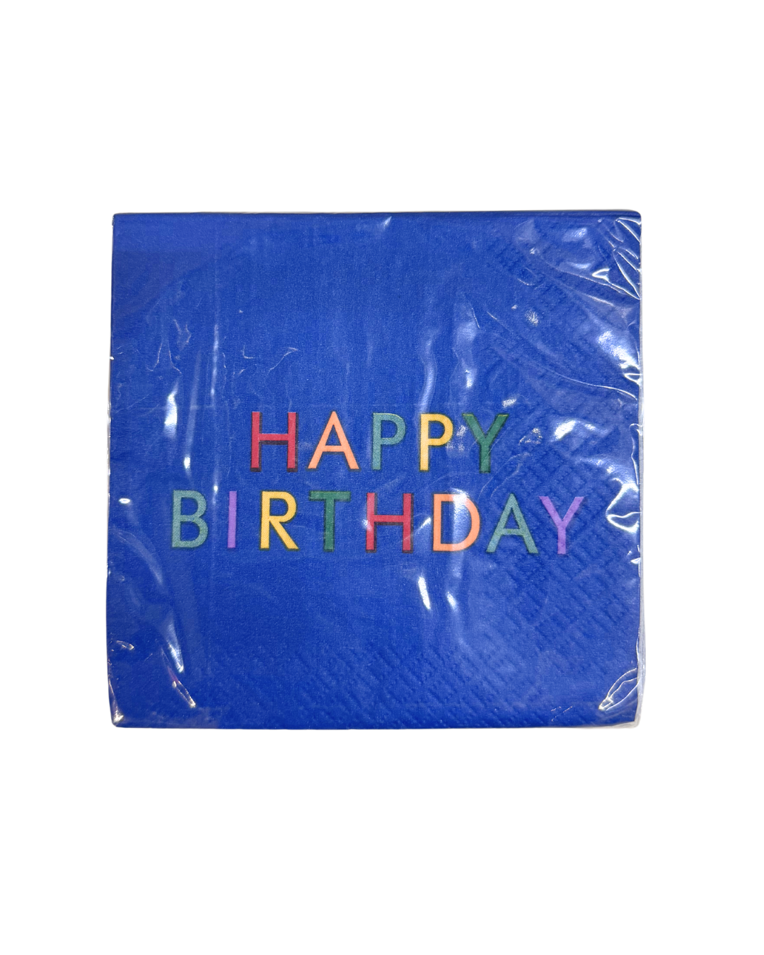 Simple Birthday Beverage Napkin 16ct - Toy World Inc