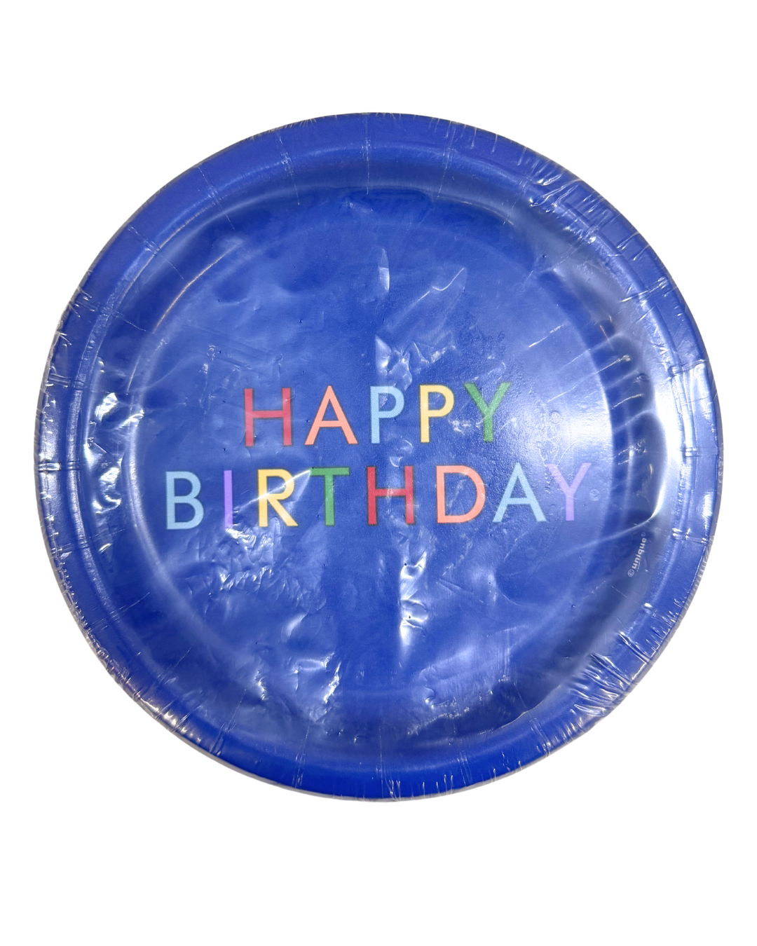 Simple Birthday 7 inch Plate 8ct - Toy World Inc